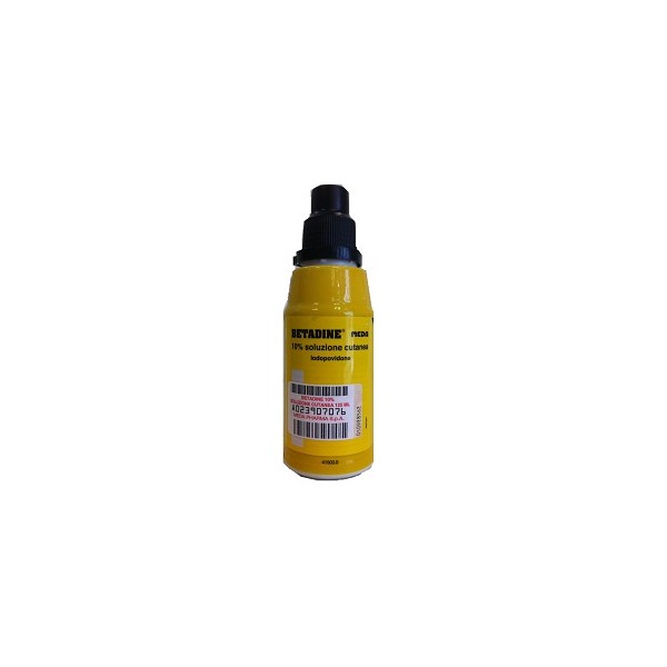 BETADINE SOLUZIONE CUTANEA 125 ML 10%