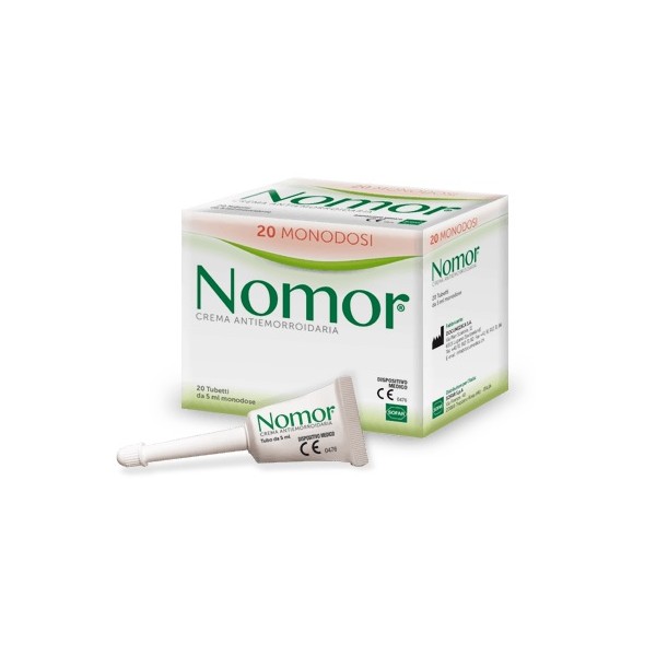 NOMOR CREMA ANTIEMORROIDARIA 5 ML X 20 PEZZI