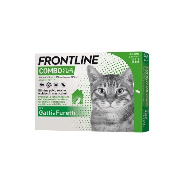 FRONTLINE COMBO SPOT ON 3 PIP GATTI