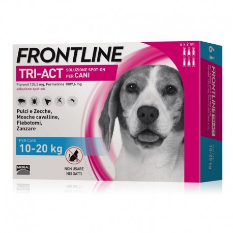 FRONTLINE TRIACT CANI 10-20 KG 6 PIPETTE 0,5 ML