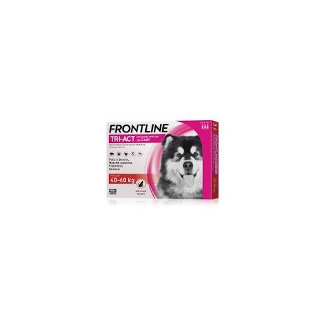 FRONTLINE TRIACT 3 PIPETTE 6 ML CANI 40-60 KG