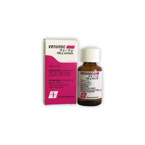 VERUNEC FLACONE 15 G + 15G / 100 G COLLODIO