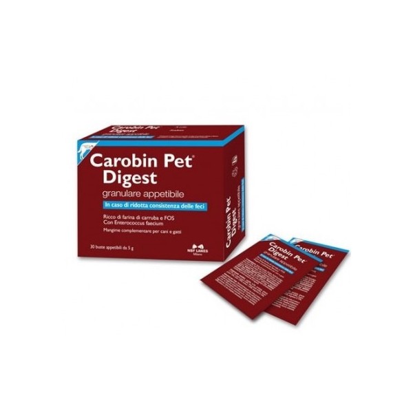 CAROBIN PET DIGEST 30 BUSTINE