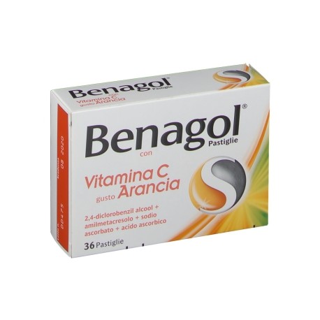 BENAGOL VITAMINA C 36 PASTIGLIE ARANCIA