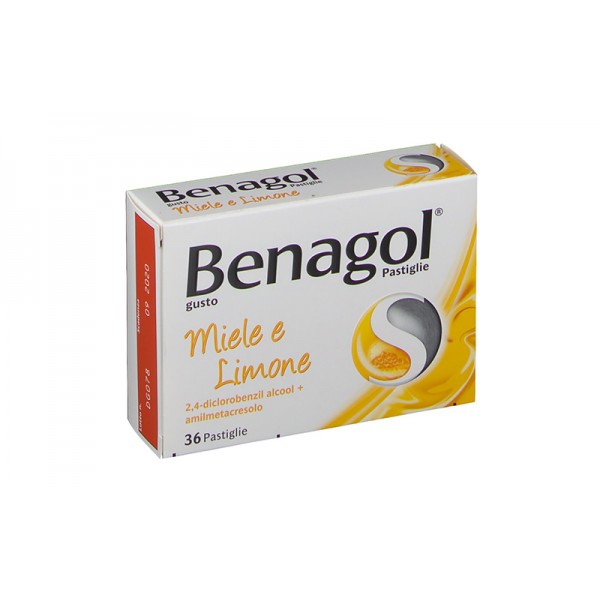 BENAGOL 36 PASTIGLIE MIELE E LIMONE