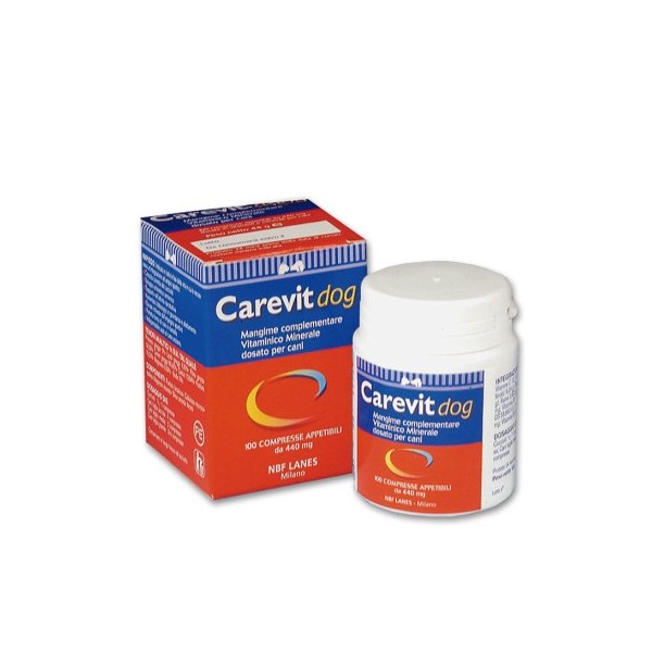 CAREVIT DOG 100 COMPRESSE