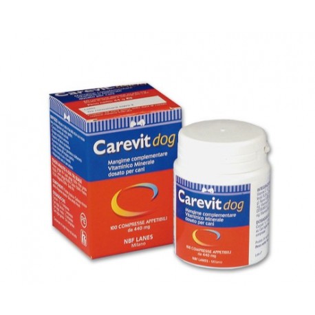 CAREVIT DOG 100 COMPRESSE