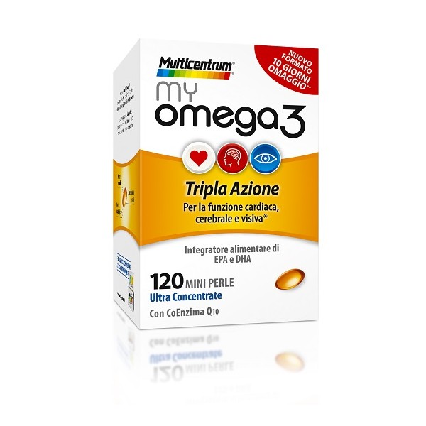 MULTICENTRUM MY OMEGA 3 120 PERLE