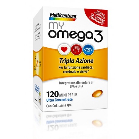 MULTICENTRUM MY OMEGA 3 120 PERLE