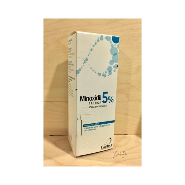 MINOXIDIL BIORGA SOLUZIONE CUTANEA 5% 1 FLACONE 60 ML