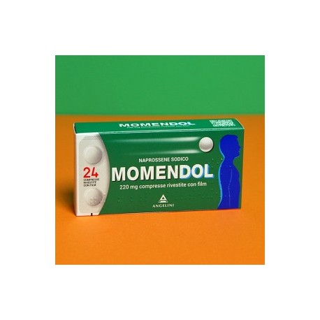 MOMENDOL 24 COMPRESSE RIVESTITE 220 MG
