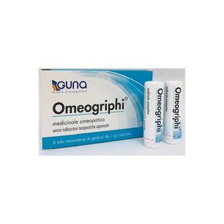 OMEOGRIPHI GLOBULI 6 TUBI 1 GR