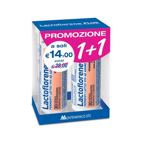 LACTOFLORENE PLUS BIPACK 30 CAPSULE X 2 CONFEZIONI