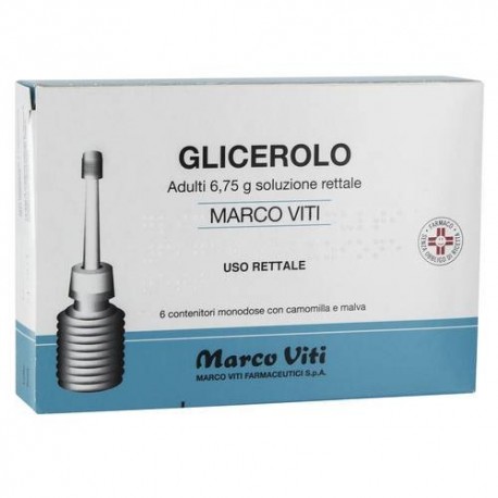 GLICEROLO ADULTI MARCO VITI 6 MICROCLISMI 6,75 GR