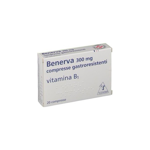 BENERVA 20 COMPRESSE 300 MG