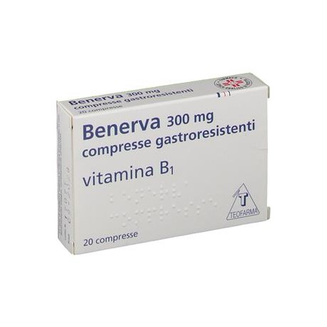 BENERVA 20 COMPRESSE 300 MG