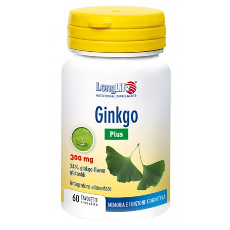 LONGLIFE GINKGO  PLUS 60 TAVOLETTE