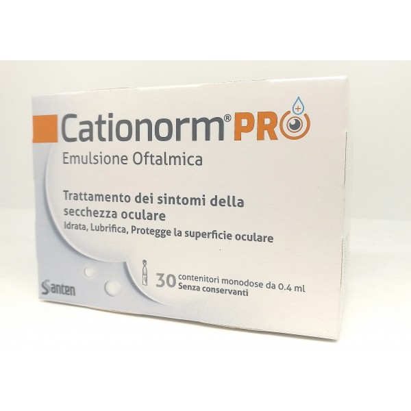 CATIONORM PRO UD 30 FIALETTE 0,4 ML