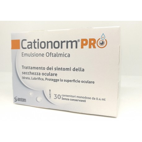 CATIONORM PRO UD 30 FIALETTE 0,4 ML