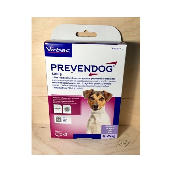 PREVENDOG 2 COLLARI 60 CM 1,056 GR  SCAD. 06-2027