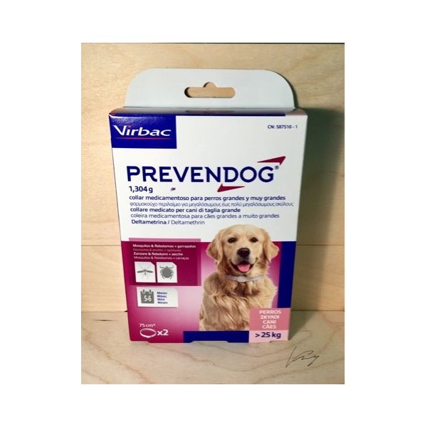 PREVENDOG 2 COLLARI 75 CM 1,304 GR