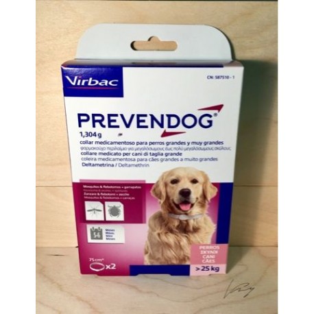 PREVENDOG 2 COLLARI 75 CM 1,304 GR