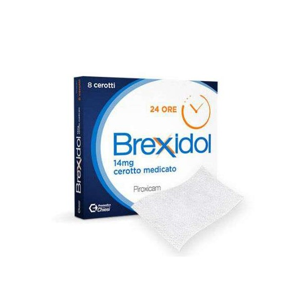 BREXIDOL 8 CEROTTI MEDICATI 14 MG