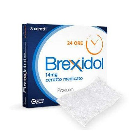 BREXIDOL 8 CEROTTI MEDICATI 14 MG