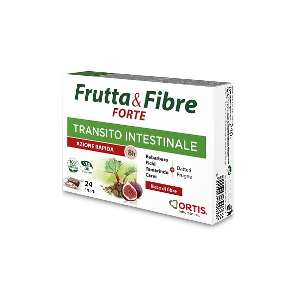 FRUTTA & FIBRE FORTE 24 CUBETTI