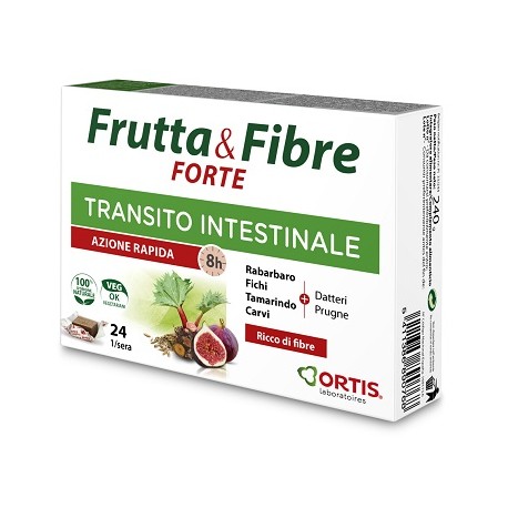 FRUTTA & FIBRE FORTE 24 CUBETTI - Farmacia Fornari Dott. Yari