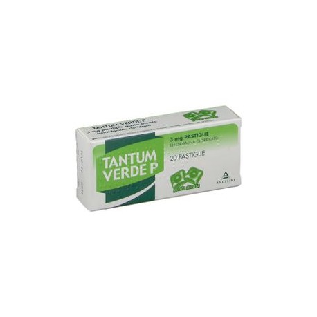 TANTUM VERDE P 20 PASTIGLIE 3 MG MENTA