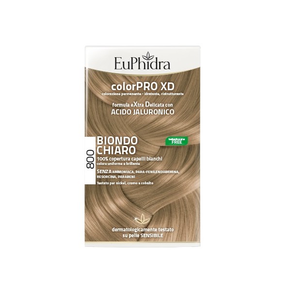 EUPHIDRA TINTA COLORPRO XD 800 BIONDO CHIARO