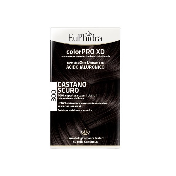 EUPHIDRA TINTA COLORPRO XD 300 CASTANO SCURO