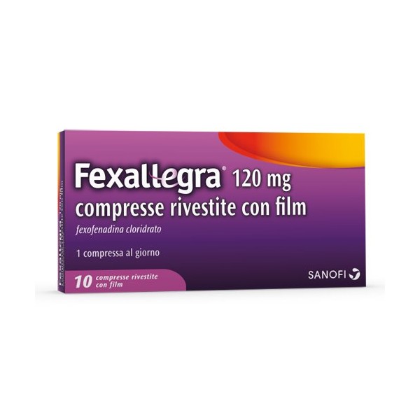 FEXALLEGRA 10 COMPRESSE RIVESTITE 120 MG