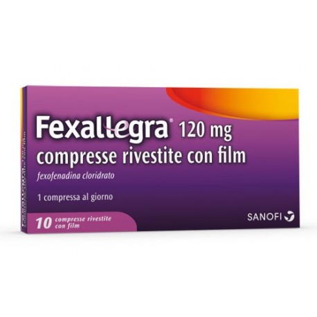 FEXALLEGRA 10 COMPRESSE RIVESTITE 120 MG