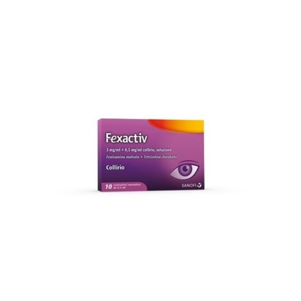 FEXACTIV COLLIRIO 10 FIALETTE 0,5 ML