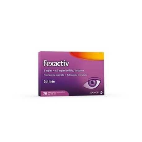 FEXACTIV COLLIRIO 10 FIALETTE 0,5 ML