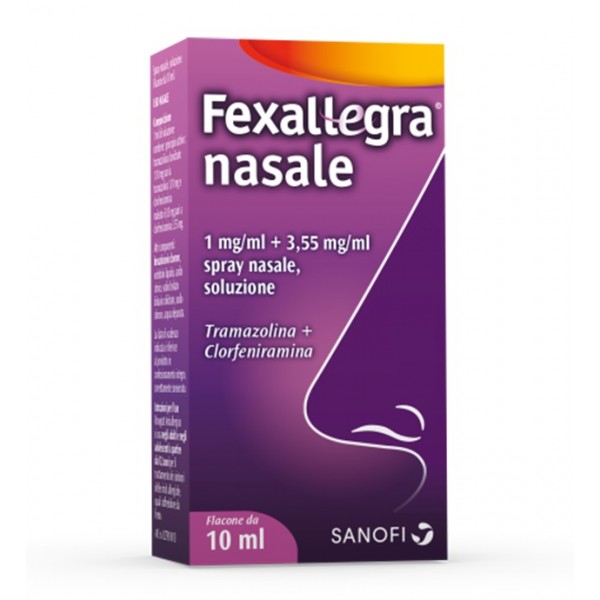 FEXALLEGRA NASALE SPRAY FLACONE 10 ML