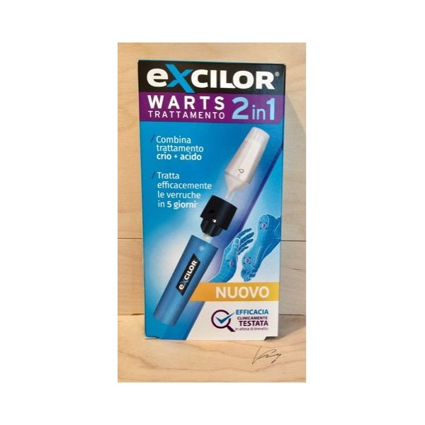 EXCILOR WARTS TRATTAMENTO 2 IN 1