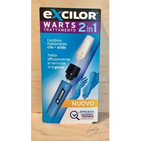 EXCILOR WARTS TRATTAMENTO 2 IN 1