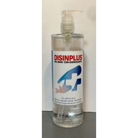 DISINPLUS GEL MANI CON IGIENIZZANTE 500 ML