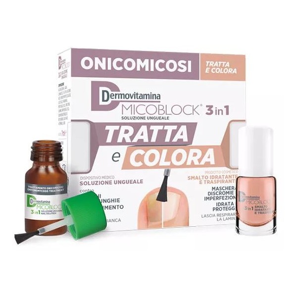 DERMOVITAMINA MICOBLOCK 3 IN 1 TRATTA E COLORA