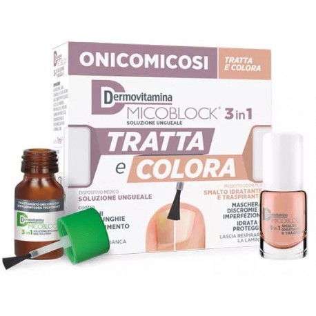 DERMOVITAMINA MICOBLOCK 3 IN 1 TRATTA E COLORA