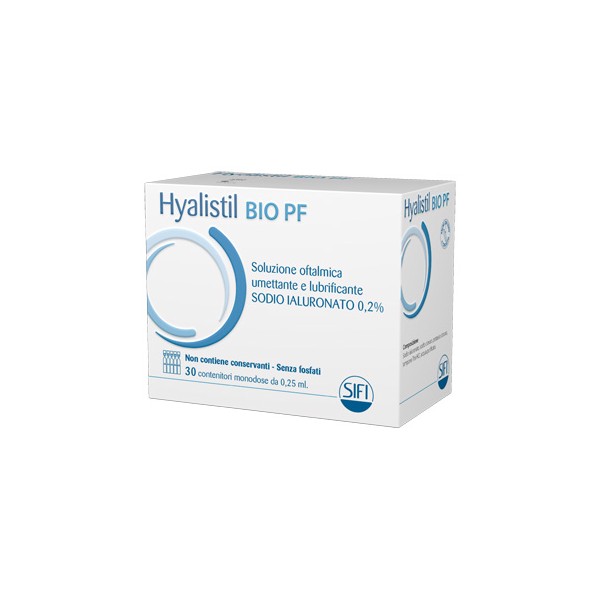 HYALISTIL BIO 0,2% 30 FIALETTE 0,25 ML -NUOVO PRODOTTO HYALISTIL BIO PF 0,2%