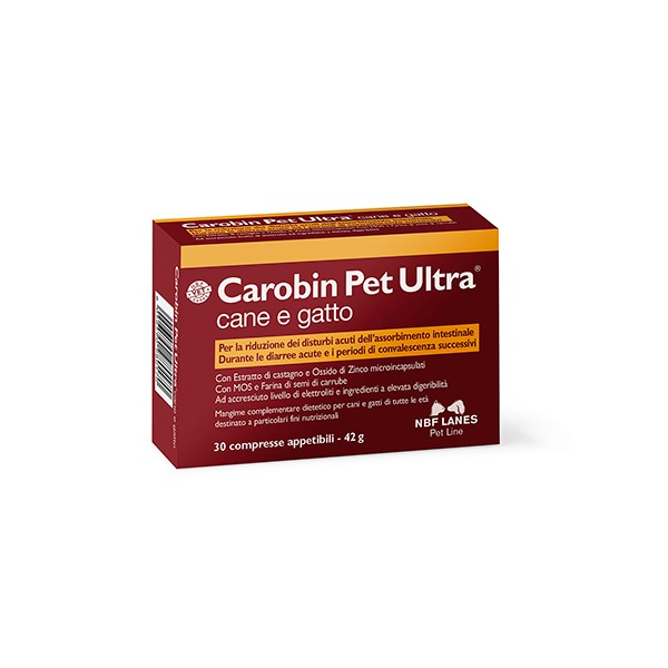 CAROBIN PET ULTRA CANE E GATTO 30 COMPRESSE