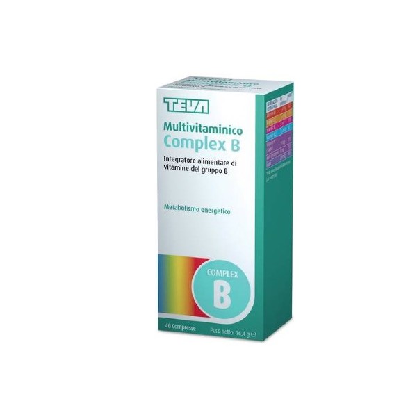 MULTIVITAMINICO COMPLEX B 40 COMPRESSE