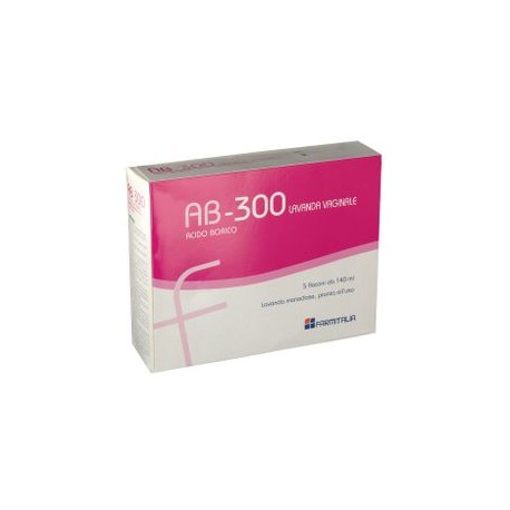 AB 300 LAVANDA VAGINALE 5 FLACONI 140 ML