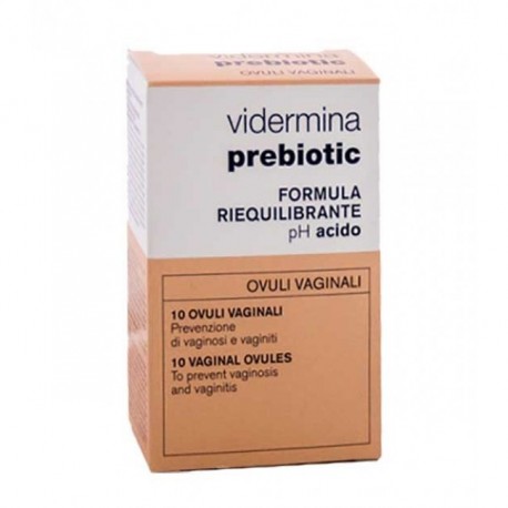VIDERMINA PREBIOTIC OVULO 10 PZ