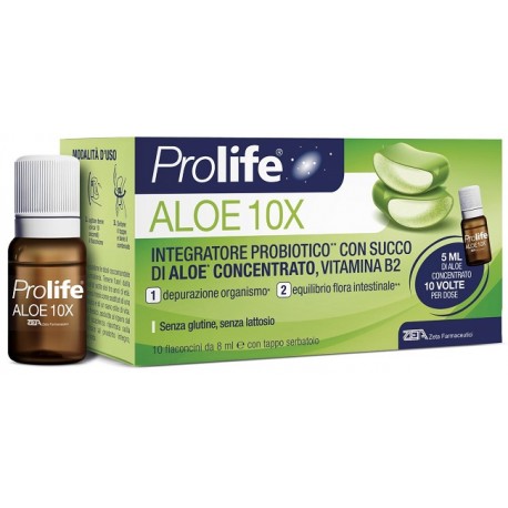 PROLIFE ALOE 10 FLACONCINI 8 ML