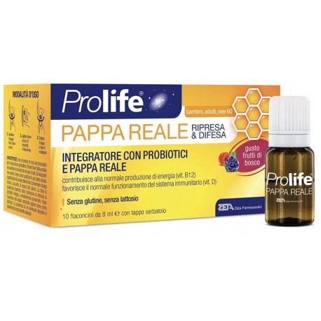 PROLIFE PAPPA REALE 10 FLACONI 8 ML